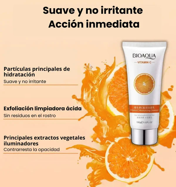 GEL EXFOLIANTE ILUMINADOR ENZIMÁTICO - Vitamina C